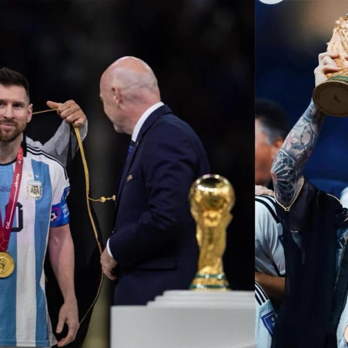 Esto Significa La T Nica Que Us Messi Al Levantar La Copa Del Mundo