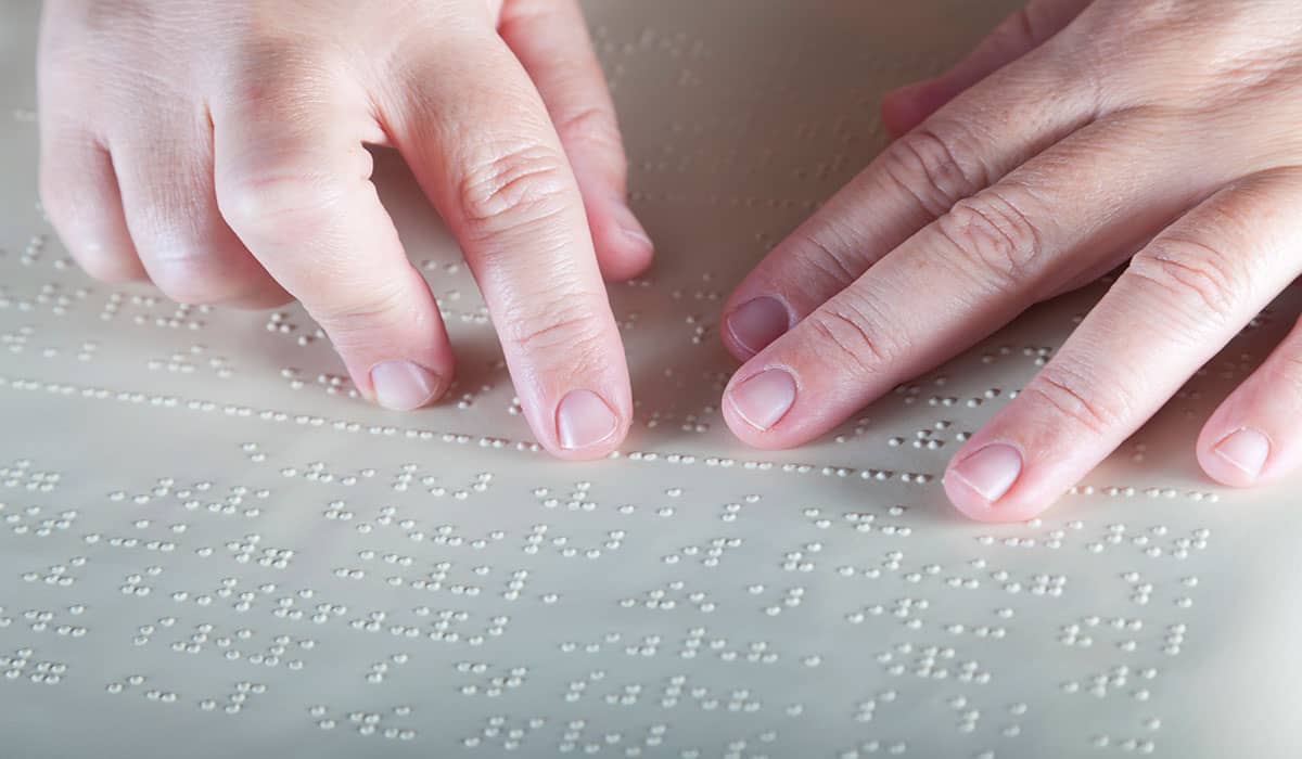 Una ayuda en braille muy bien diseñada