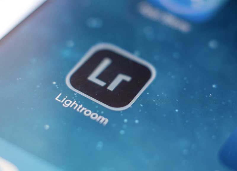 App para sacar fotografías: Adobe Lightroom