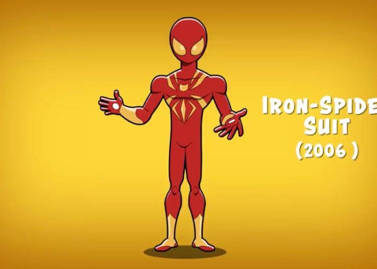 Traje hombre araña Iron-spider