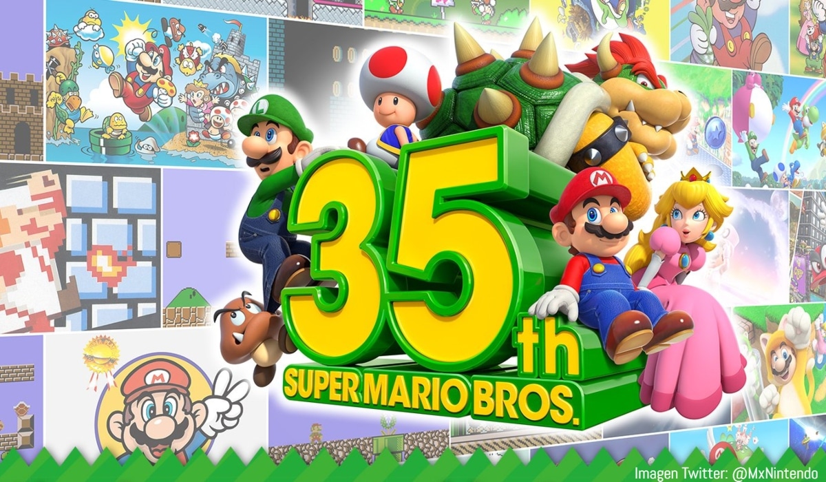 Nintendo: la celebración por el 35 aniversario de Super Mario Bros.