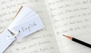 writing redacción inglés
