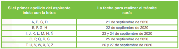 calendario becas edomex