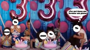 "Entre ser y no ser..." Los mejores memes de "la niña del pastel"