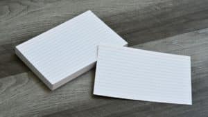 Cómo hacer tarjetas de estudio o flashcards y aplicarlas para estudiar