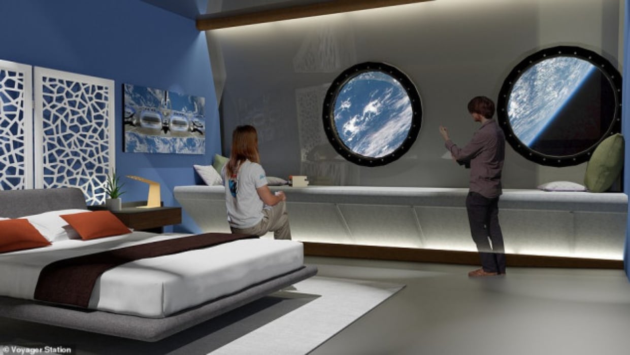 Así lucirá el primer hotel espacial que se construirá en 2025
