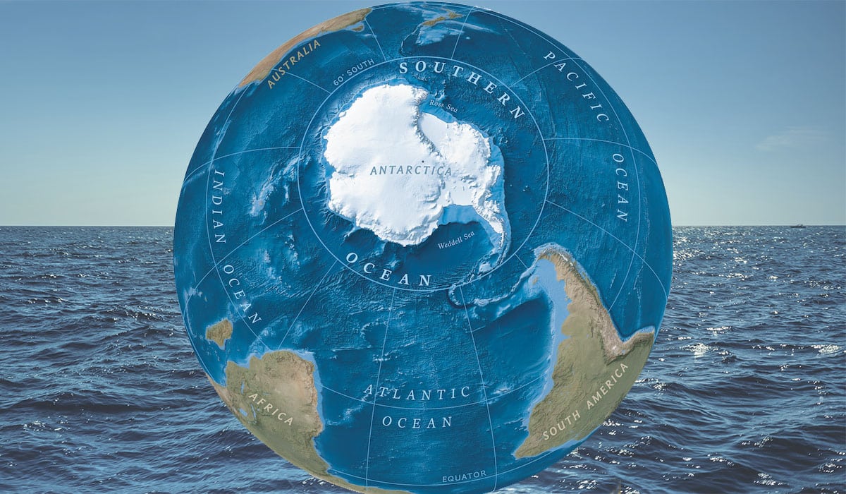 Austral: el nuevo océano de la Tierra reconocido oficialmente