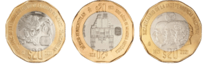 Monedas de 20 pesos conmemorativas