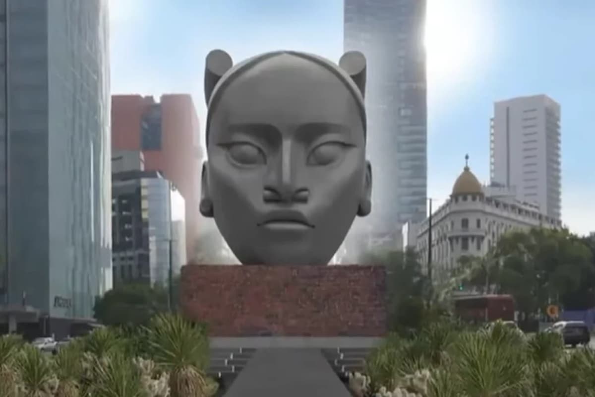‘TLALI’: Así sería la escultura que reemplazará a Colón en Reforma