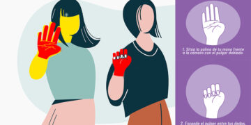 Esta es la señal para solicitar auxilio ante la violencia de género