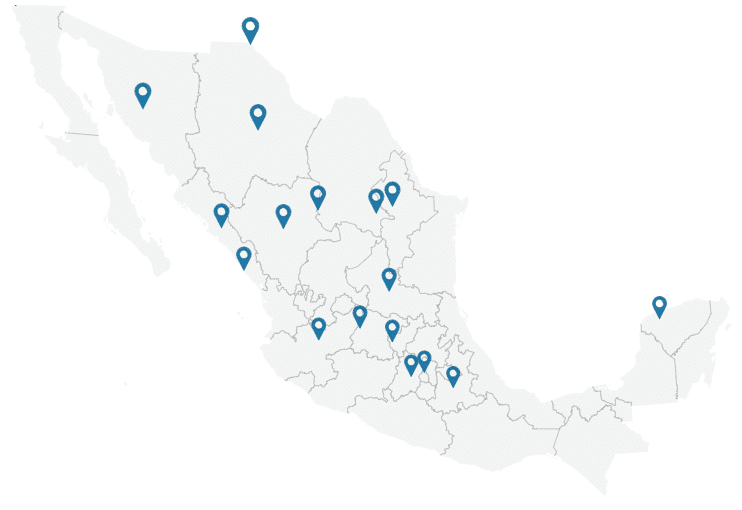 Red 5G México_Fuente: América Móvil, 2022.