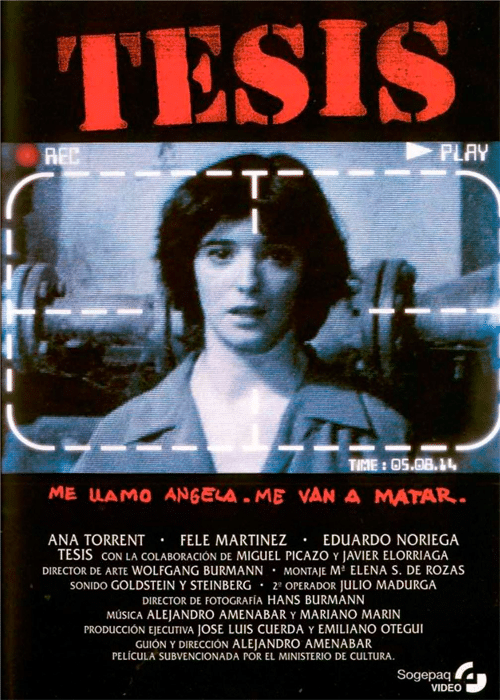 Tesis (1996, Alejandro Amenábar)
