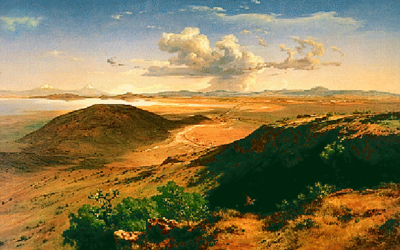 El valle de México (1877)