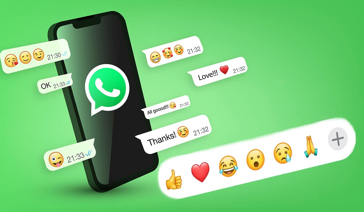 WhatsApp: reacciona con cualquier emoji a los mensajes