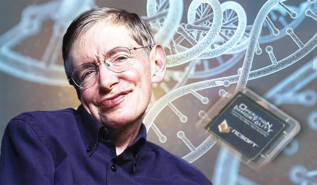 ¿Sabías que el ADN de Stephen Hawking está almacenado en un disco duro?