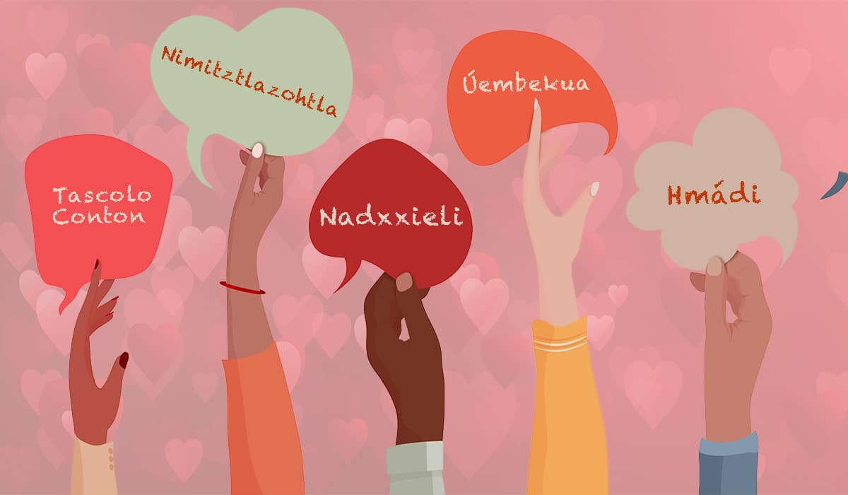 10 formas de decir “te amo” en lenguas indígenas