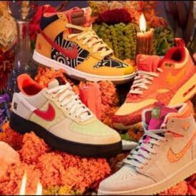 Así lucen los nuevos sneakers de Día de Muertos de Nike