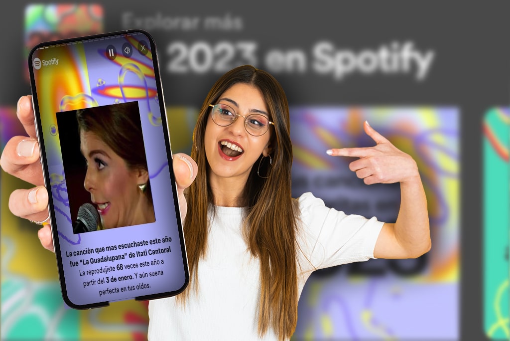 ¡Ya puedes ver y compartir tu Spotify Wrapped 2023! ¿Cómo sonó tu año?