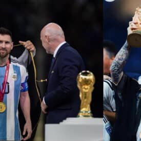 Esto significa la túnica que usó Messi al levantar la Copa del Mundo