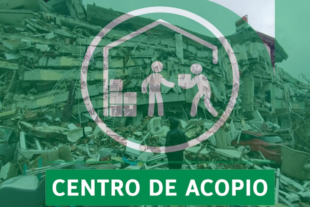 Centros de acopio en México para ayudar a Turquía y Siria tras el terremoto