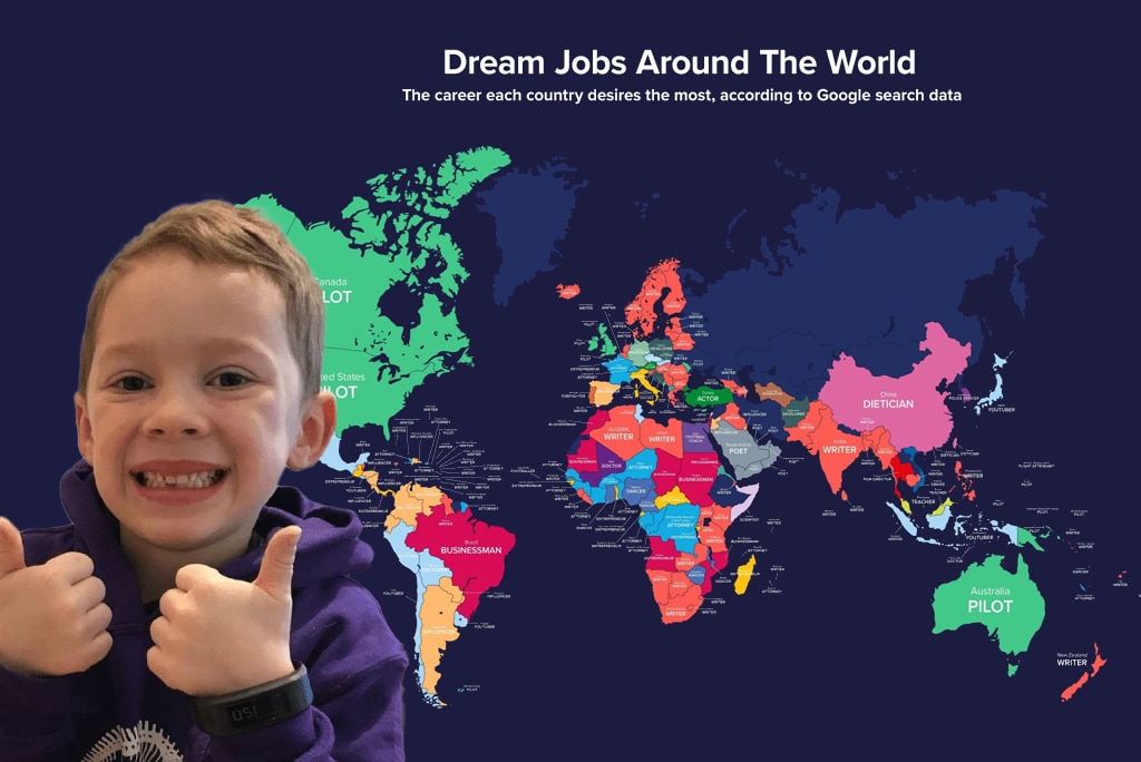 ¿Cuáles son las profesiones más soñadas por el mundo para ejercer?