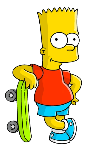 Bart Simpson- El estudiante travieso