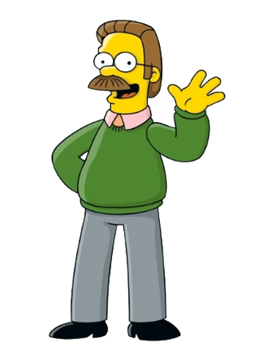 Ned Flanders- El estudiante devoto