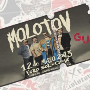 ¡Molotov, la irreverencia hecha música, se presentará en el Foro Sol!