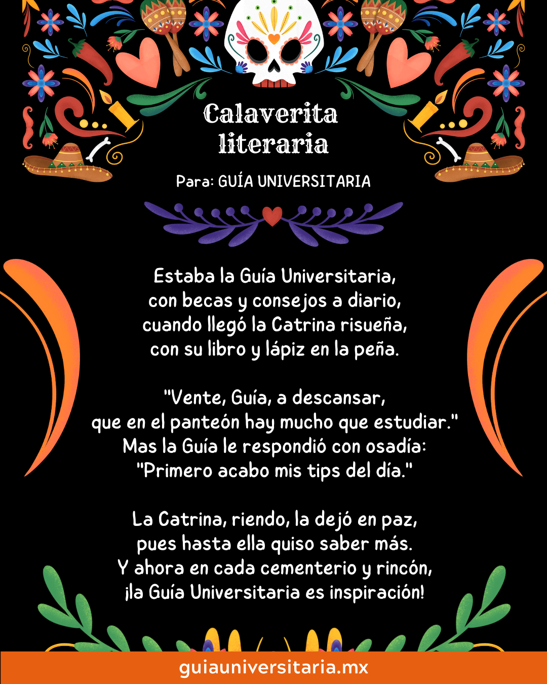 Ejemplo calaverita literaria