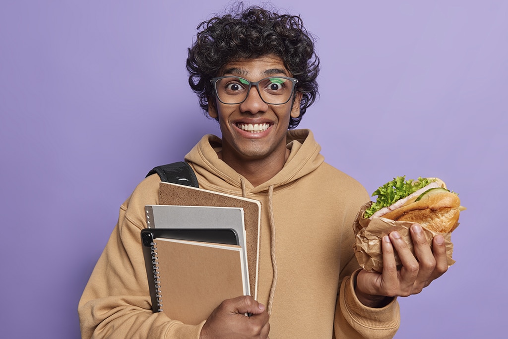 Razones por las que el sándwich es el alimento de los estudiantes