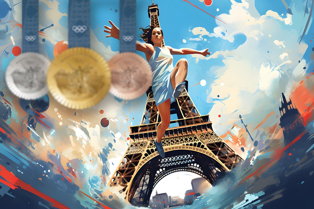 Así lucen las medallas con metal auténtico de la Torre Eiffel para París 2024