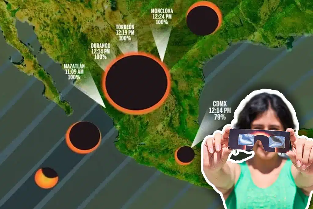 ¿Cuánto tiempo durará el eclipse solar total de este 8 de abril?