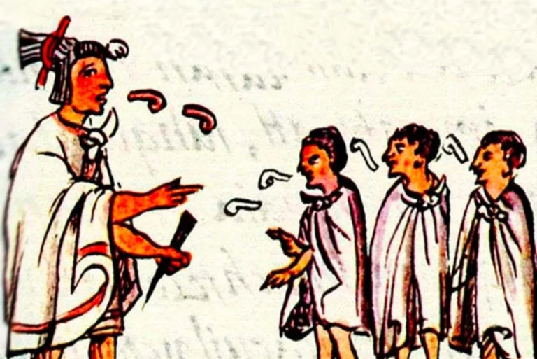 Ilustración sobre las distintas lenguas que se hablan en México