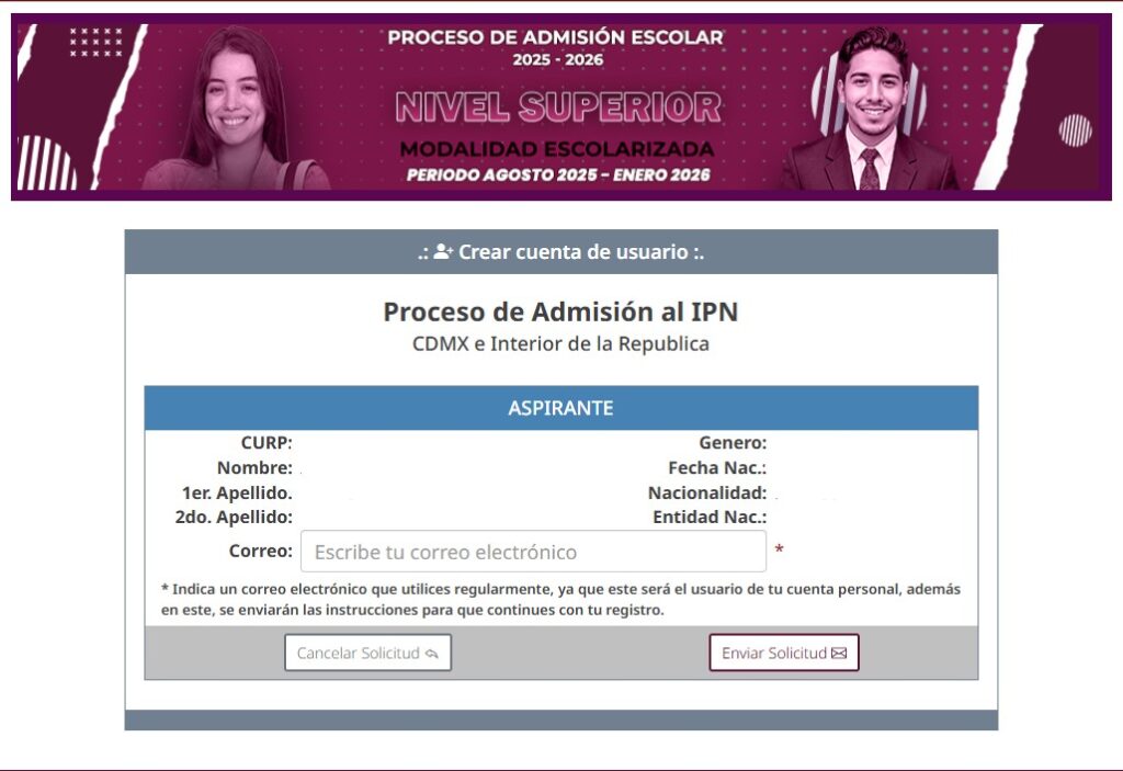 Convocatoria IPN 2025_ Pasos de registro al nivel superior_4
