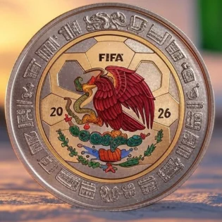 ¿Moneda de 25 pesos? Habrá monedas conmemorativas del mundial 2026 en México