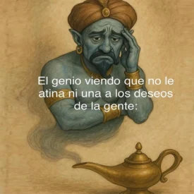 Cuando el genio de la lámpara malinterpretó mis deseos…