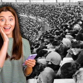 ¿Sabías que el Estadio Azteca fue sede del examen de admisión de la UNAM?