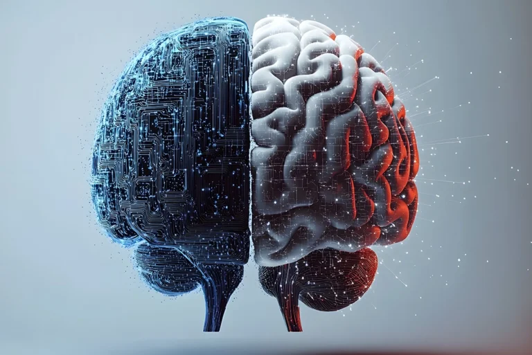 Estudio del MIT sobre el uso de IA y cerebro: Gráfico que muestra la disminución de actividad neuronal en usuarios de ChatGPT frente a quienes escriben sin ayuda.
