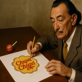¿Sabías que el logo de Chupa Chups es obra de Salvador Dalí? Te contamos la historia