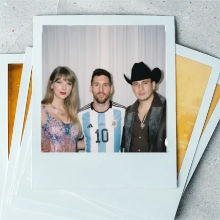 ¿Cuál es el prompt para crear fotos estilo Polaroid con famosos en Gemini AI?