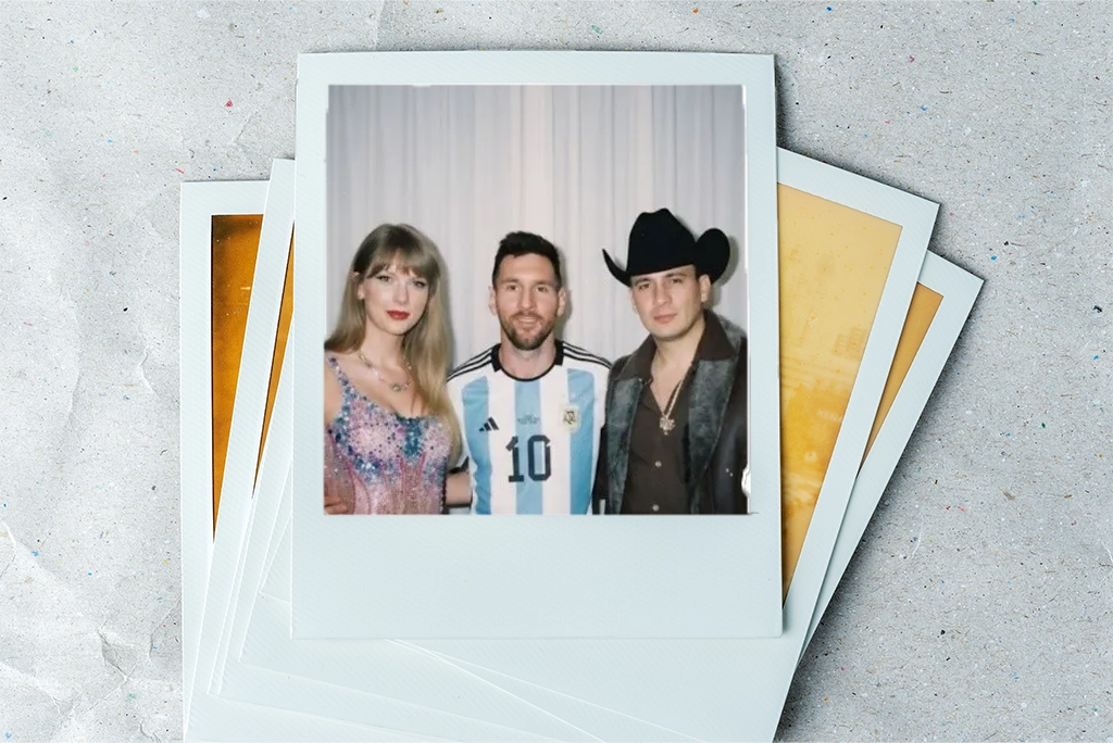 ¿Cuál es el prompt para crear fotos estilo Polaroid con famosos en Gemini AI?