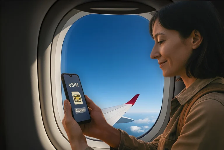 planes y precios de la eSIM de Aeroméxico