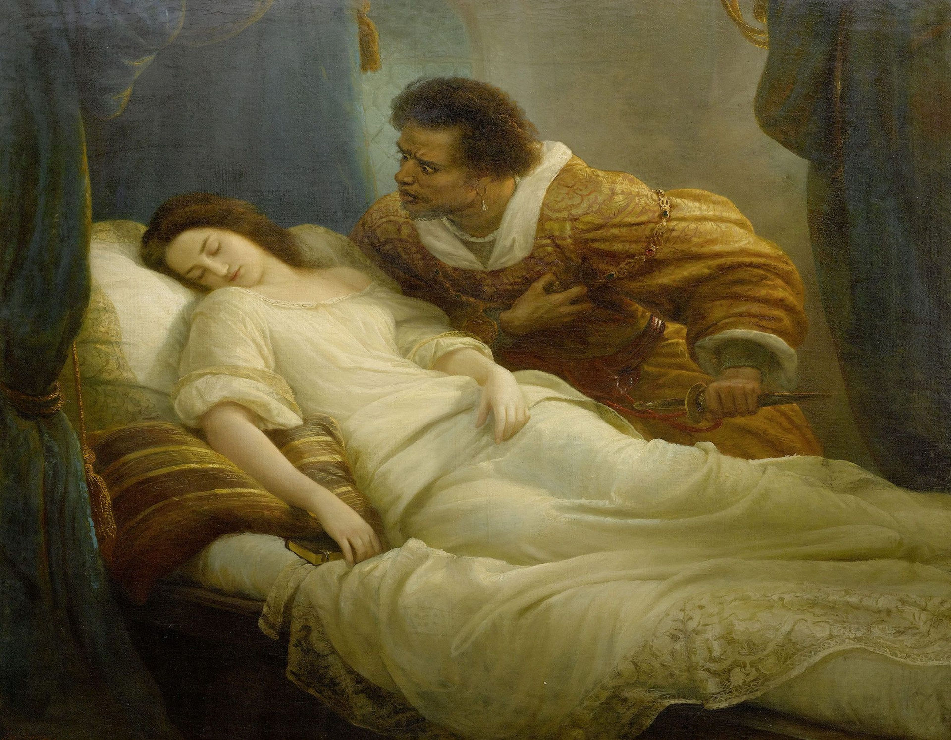 El síndrome de Otelo, toma su nombre de la conocida obra de Shakespeare, Otelo, que mata a Desdémona poseído por unos celos enfermizos. 