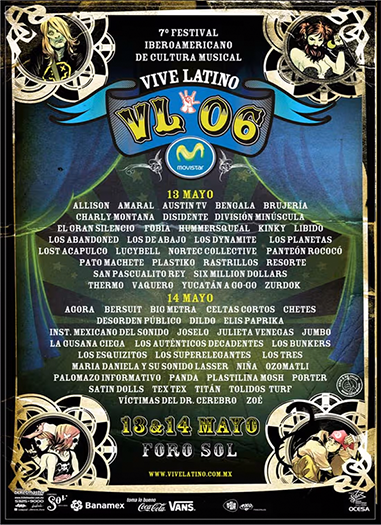 Festival Vive Latino 2006