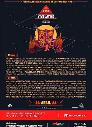 Festival Vive Latino 2016