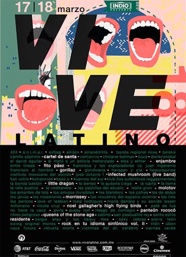 Festival Vive Latino 2018