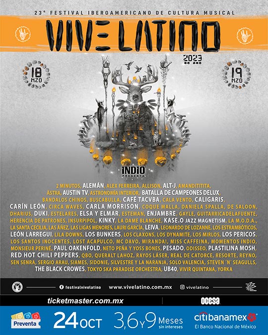 Festival Vive Latino 2023