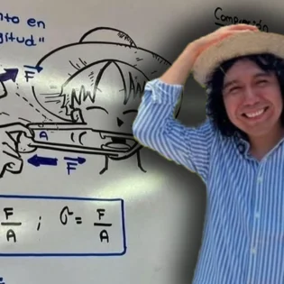 ¿Enseñar con anime? Conoce a Oliver Castro y su revolución educativa con One Piece