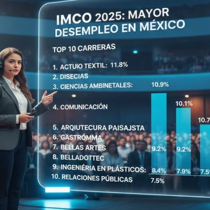 ¿Tu carrera está en la lista? El top 10 de las profesiones con más desempleo en México