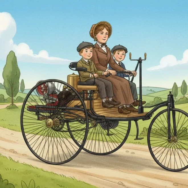 ¿La historia del automóvil la escribió una mujer? Bertha Benz, emprendedora del mundo motriz